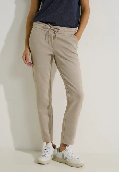 Casual Fit Hose - soft sand beige