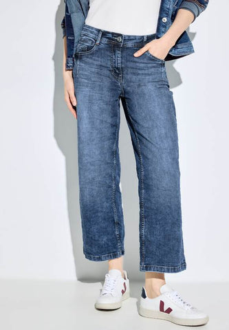 Loose Fit Jeans STYLE NEELE - mid blue wash