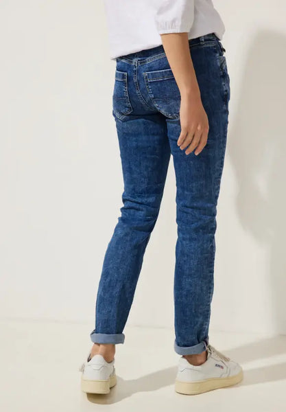 Casual Fit Jeans - authentic blue destroy