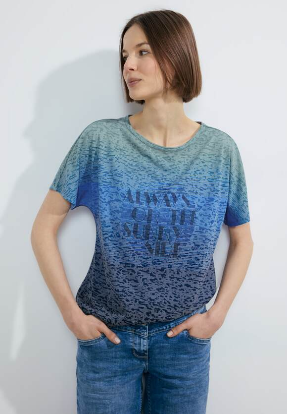 Burnout T-Shirt - universal blue