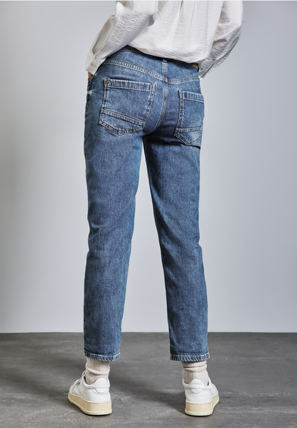 Jeans im Loose Fit STYLE Boyfriend - Medium Blue tint