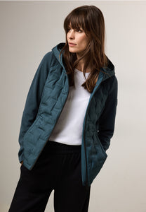 Leichte Jacke - dull teal blue